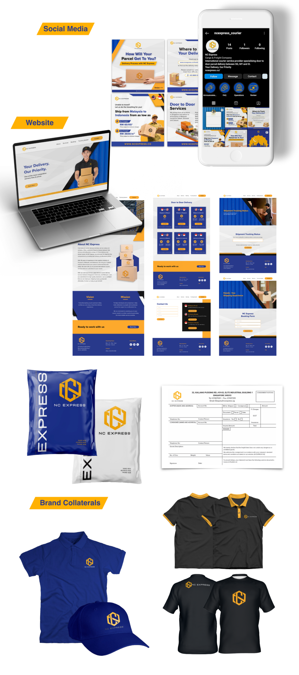 NC Express | Neu Entity | Branding Agency in Singapore